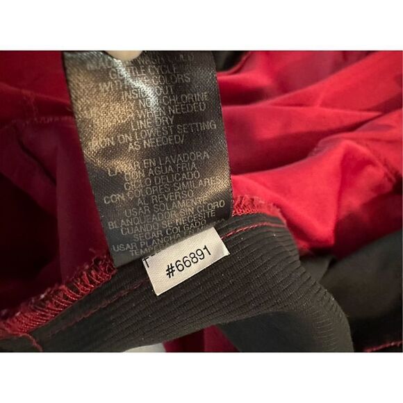 Studio I Women's Burgundy Red Zip-Up Collared Long-Sleeve Jacket Size Large - Picture 10 of 12